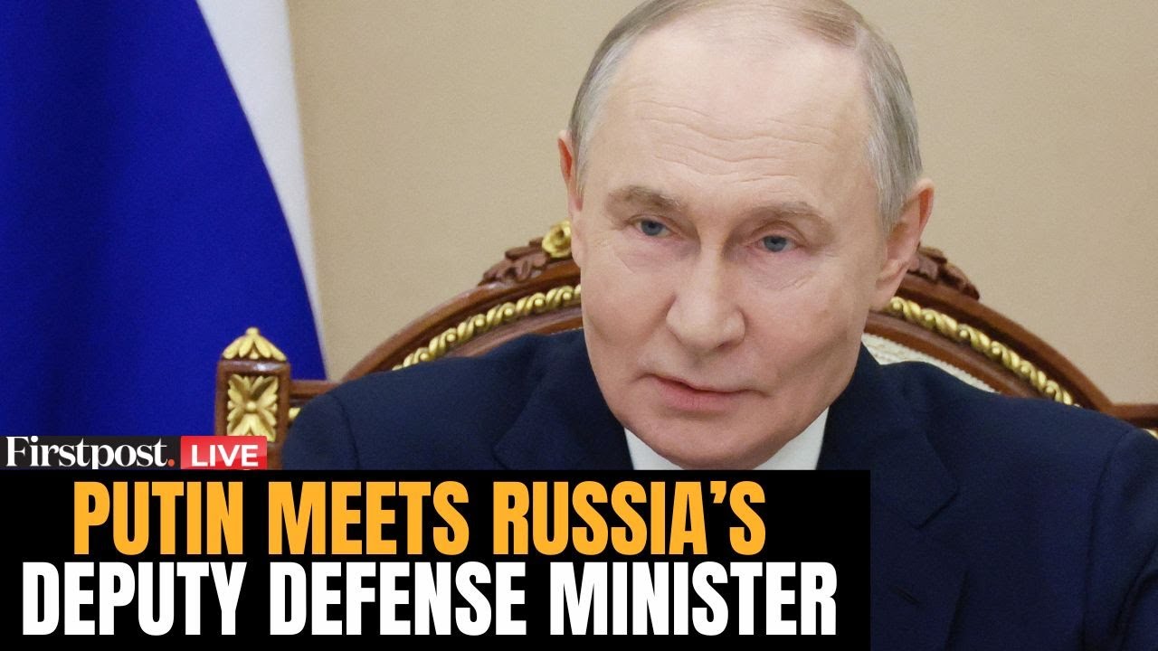 LIVE: Russian President Vladimir Putin Holds a Meeting with Russian Deputy Defense Minister | N18G