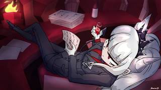 Drawing Helltaker Lucifer animation wallpaper