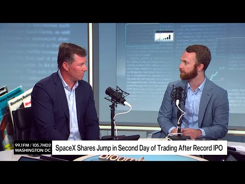 SpaceX Shares Jump in Second Day of Trading After Record IPO