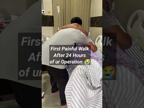 First Walk Pain 🥺After Postpartum C-section difficulties 😭 #shorts #youtubeshorts #newshorts