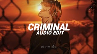 Download lagu criminal - britney spears [ edit audio ] mp3