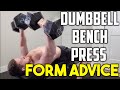 How To Dumbbell Bench Press (3 Form Tips)