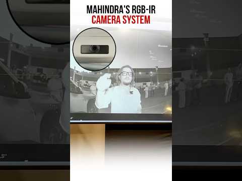 Mahindra's safety camera explained #shorts