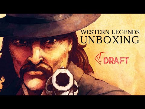 Western Legends unboxing // mi van a dobozban? - :: DRAFT :: Társasjáték vlog