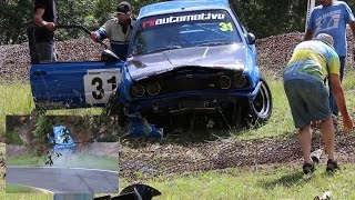 preview picture of video 'BMW E30 Crash Mount Cotton Hillclimb - RX Automotive'