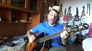 Don&#39;t feel sorry for me (Connie Smith) baritone ukulele-archtop guitar-