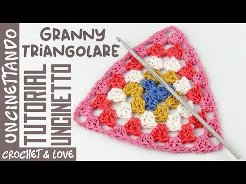 How to make a Granny Triangle Crochet