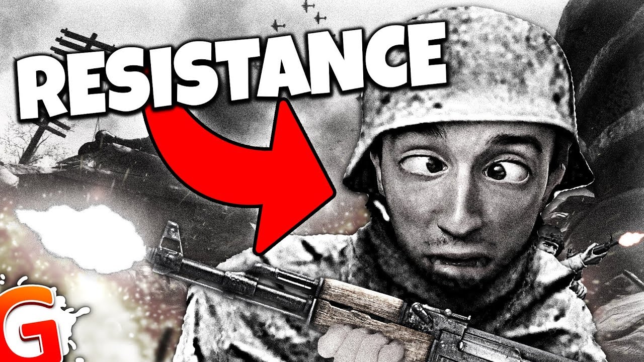 <h1 class=title>JOIN THE RESISTANCE! - EARLY COD WW2 DLC Funny Moments! (Resistance DLC)</h1>