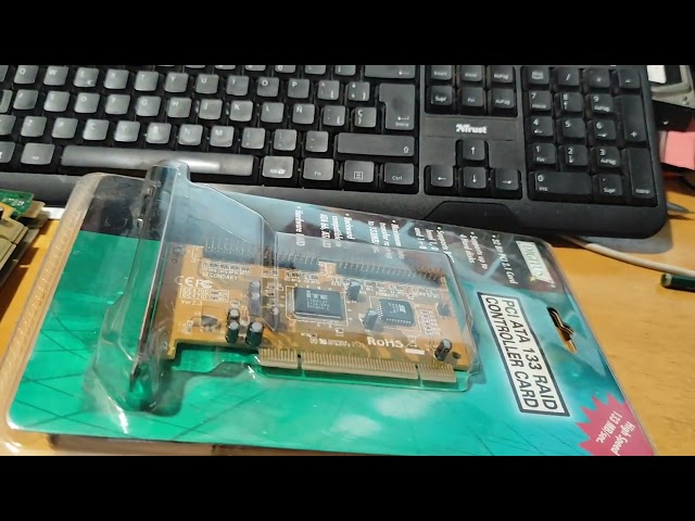 Vídeo relacionado con Tarjeta controladora RAID SATA PCIe 4 puertos 6Gb/s, Marvell 88SE9230, soporte RAID 0/1