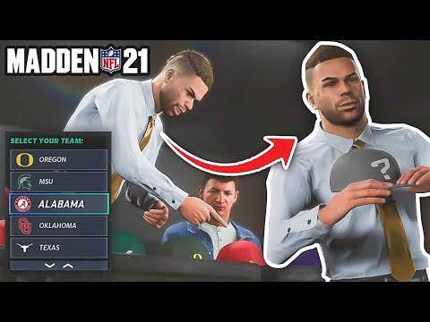 WHICH COLLEGE TEAM DO WE COMMIT TO? Madden 21 Face of The Franchise