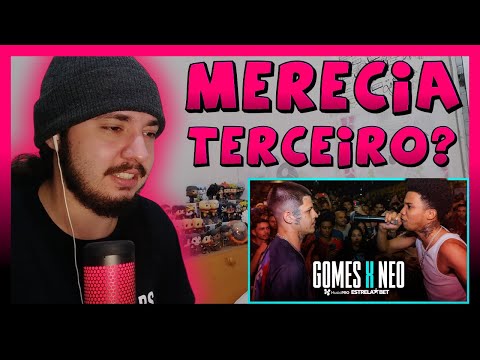 (VIBE INCRÍVEL) GOMES X NEO | PRIMEIRA FASE | 331ª Batalha da Aldeia | REACT BAUEB