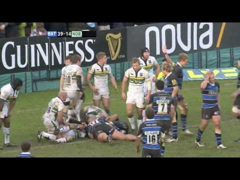 Bath Rugby 46-14 Northampton Saints | LV= Cup Official Highlights -28-01-12