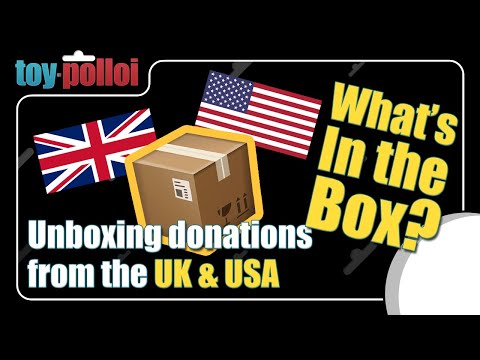 Unboxing Donations from the USA and UK - March 2022 - Toy Polloi