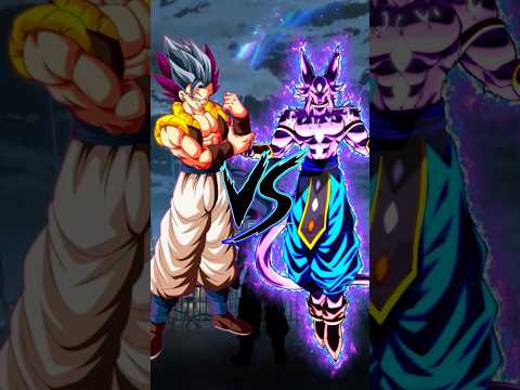 Gogeta All Forms vs Beerus All Forms Comparison Video #goku #dragonball #gogeta #anime