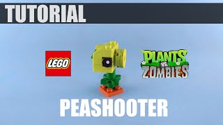 How to build Peashooter from Plants vs Zombies | Tutorial HD