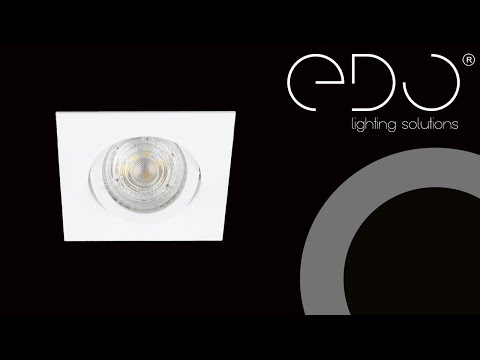 Recessed luminaire EDO777120 - AKTYN 1 SQ White
