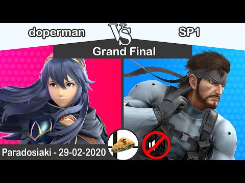 Paradosiaki - doperman (Byleth, Lucina) vs SP1 (Snake) GF - SSBU
