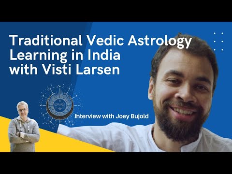 Traditional Vedic Astrology Learning in India, with Visti Larsen