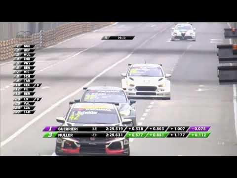 2018 WTCR @ Macau - Panis Crashes and Muller Not Happy with Guerrieri