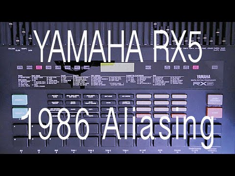 Arcane - Playing with Yamaha Rx5 (Aliasing drum machine)