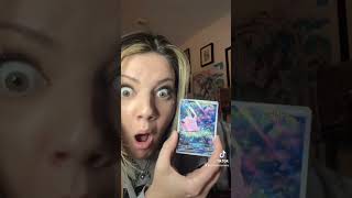 WHEN YOU FINALLY PULL THE CHASE CARD OF THE SET 🤩 #pokemonuk #pokemonchasecard #pokemonhits #tcg