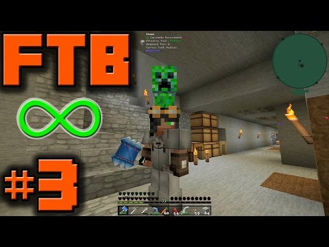 FTB Infinity Evolved | Best Tinkers Hammer and Pick! | #3
