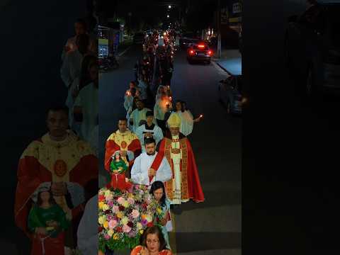 Procissão de encerramento da Festa em Louvor a Santa Luzia, Padroeira de Aurilândia-GO. 2026.