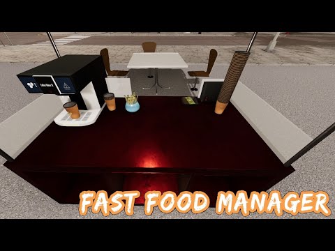 Gameplay de Fast Food Manager