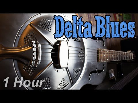 1 Hour of Delta Blues Slide Guitar - Performed by Edward Phillips