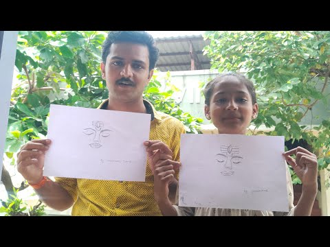 LORD SHIVA DRAWING WAR | YASHASHREE VS OMPRAKASH
