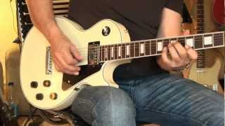Video thumbnail for 2012 Gibson Les Paul Classic Custom, white Part1 by GregsGuitars