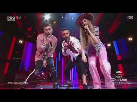 SMILEY & AMIR & ANA LIVE Vocea Romaniei 08 Decembrie 2017