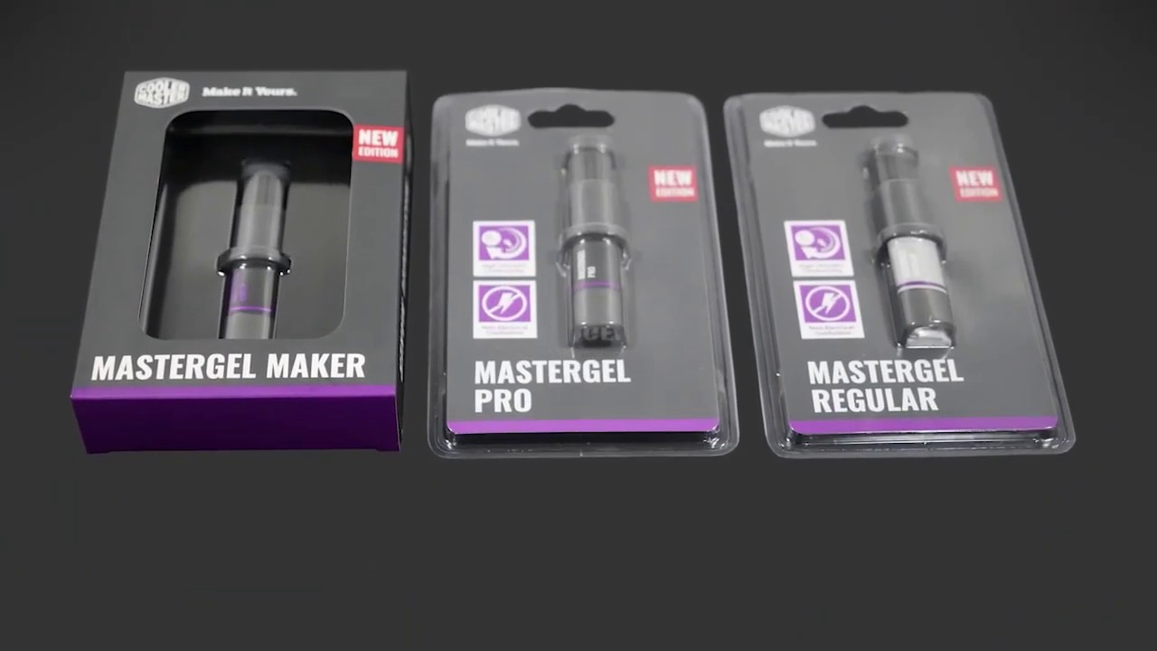 Cooler Master Mastergel High Performance Thermal Grease, Paste Compound Silicone Flat Nozzle, Precise And Even, High Conductivity To Aid Heat Transfer MG-5 MG-8 MG-11 At Sale