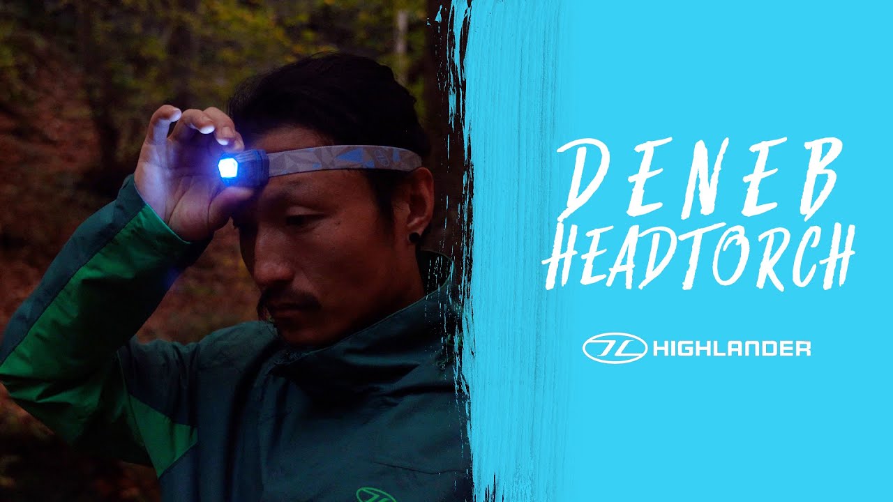 Фонарь налобный Highlander Deneb 100 Sensor Rechargeable Head Torch Blue (TOR191)