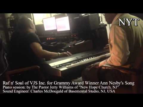Raf DJ Raf n' Soul in New Jersey Studio for Grammy Award Winner Ann Nesby
