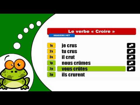 J'apprends la conjugaison # Croire = Indicatif Passé simple