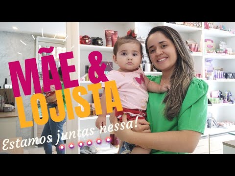 ROTINA DA LOJA DEPOIS QUE VIREI MÃE | Vlog