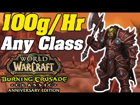 The 100g/Hr Goldfarm In WoW TBC Anniversary Pre Patch!