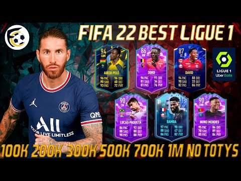 FIFA 22 BEST LIGUE 1 ULTIMATE TEAMS! FIFA 22 100K 200K 300K 500K 700K 1M SQUAD BUILDER WITH AI! #60