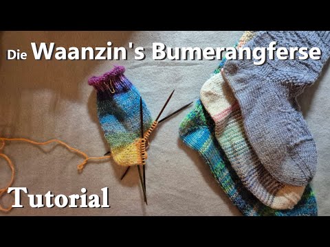 Waanzin's Boomerang Heel - Tutorial | No gaps or turns
