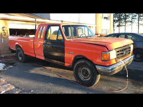 87-91 ford truck heater core replacement (F series) "bricknose" 1987 1988 1989 1990 1991