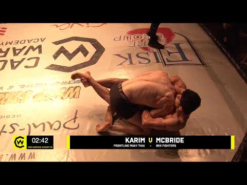KARIM V MCBRIDE - 155lbs Amateur MMA Contest #CWSE24