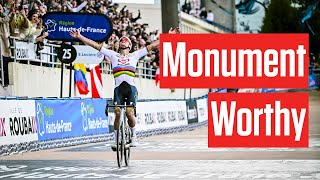 Mathieu van der Poel e la Parigi-Roubaix più veloce della storia