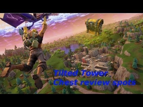 all chest locations tilted towers under 10 minutes :Fortnite Batlle Royal