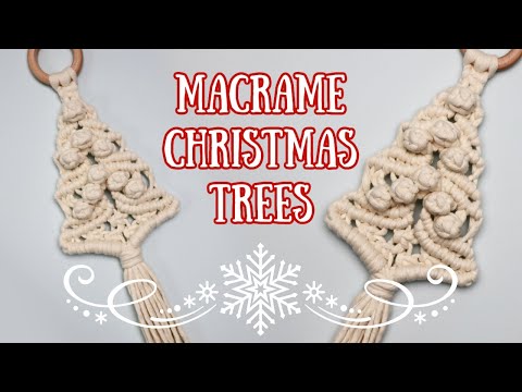 DIY Macrame Christmas Wreath Easy Christmas Ornament Pattern