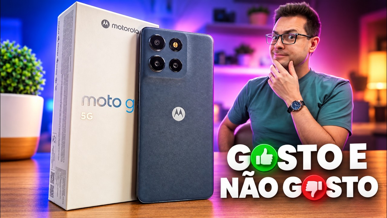 Motorola G86: tem MUITA coisa BOA… mas ISSO me incomodou!
