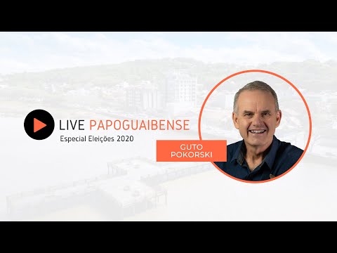 Guto Pokorski (PROS), candidato a prefeito de Guaíba