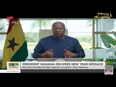 LIVE: President Mahama Delivers New Year Message || 01-01-2026