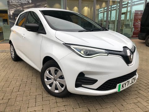 2021 Renault Zoe R110 Business Van in Glacier White