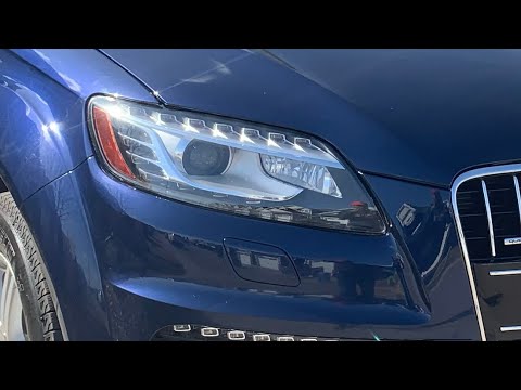Audi Q7 Headlamp replacement. Audi Q8,Q7,Q5,Q3 headlight bulb replacement.